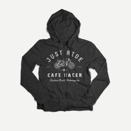 Garment-dyed Super Soft Slub Cotton Hoodie in Ash